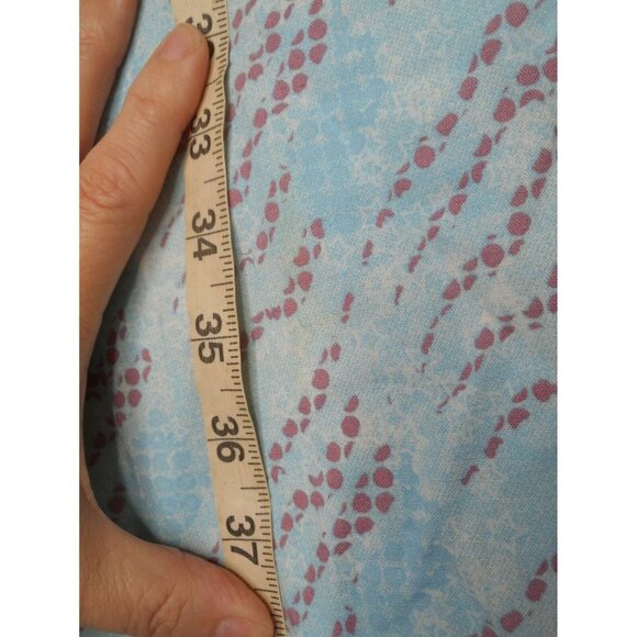 Blue Purple Scrub Top Medical Uniform O2 Uniforms - Picture 5 of 5